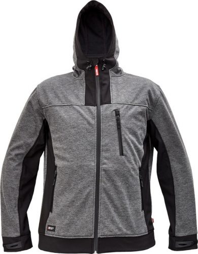 HUYER SOFTSHELL kabát szürke S