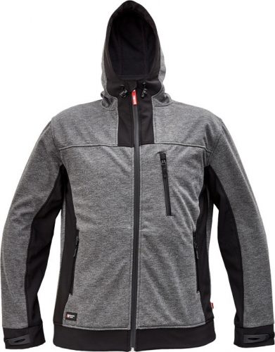 HUYER SOFTSHELL kabát szürke M