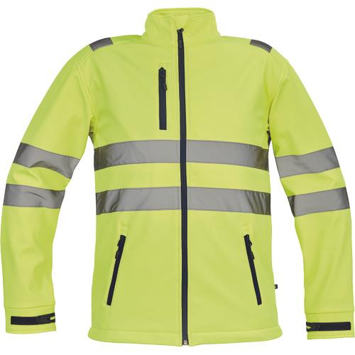 MURCIA HV SOFTSHELL kabát sárga 3XL