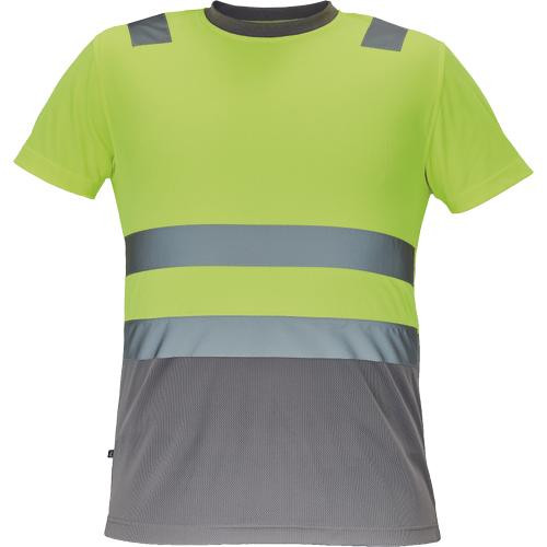 MONZON Hi-Vis póló sárga-szürke 5XL