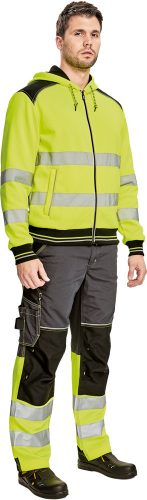 KNOXFIELD HI-VIS kapucnis kardigán