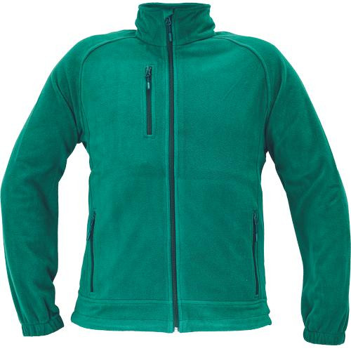 BHADRA fleece pulóver sötétzöld XS