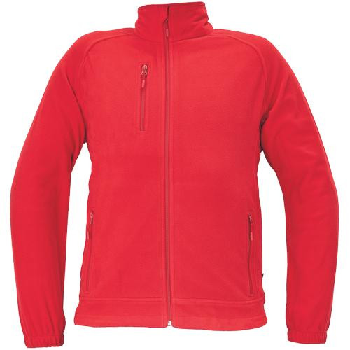 BHADRA fleece pulóver piros S