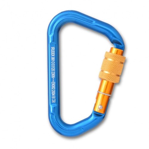 Karabiner Irudek Sekuralt 991 Blue 22,5mm-es nyílás alumímium