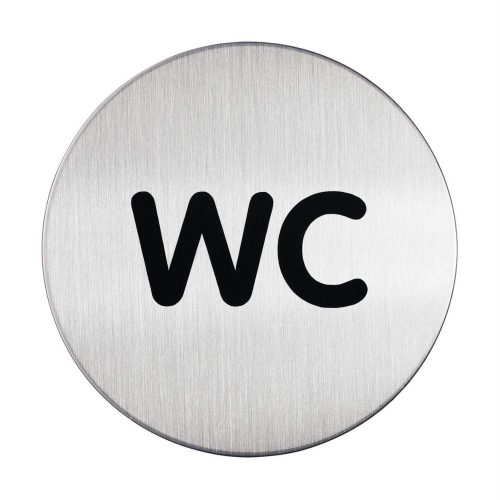 PICTO "WC" Ø 83 mm