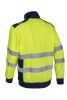 ÚJ! GOKKAN HI-VIZ SÁRGA CIPZÁRAS PULÓVER_2XL