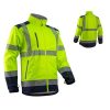 KAZAN KOMBINÁLHATÓ HI-VIZ SÁRGA SOFTSHELL FELSŐ_S