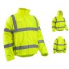 SOUKOU FLUO SÁRGA TÉLI DZSEKI_2XL