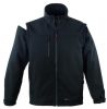 ÚJ! YANG 2/1 FEKETE SOFTSHELL DZSEKI_L