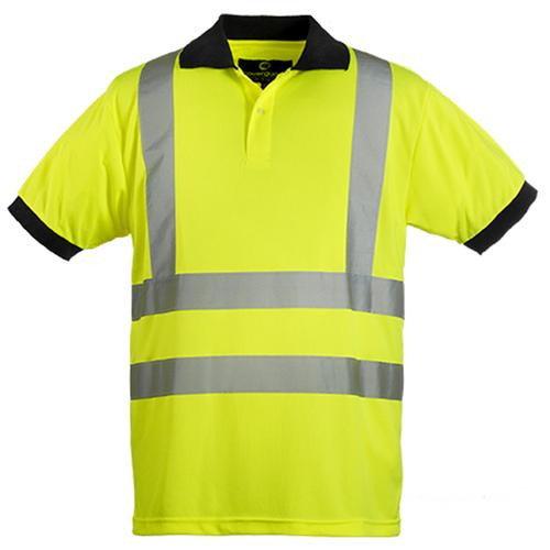 HI-VIZ FÉNYVISSZAVERŐ PÓLÓ SÁRGA_L (ST)