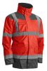 ÚJ! KANATA 4/1 HI-VIZ PIROS/SZÜRKE PE KABÁT_S