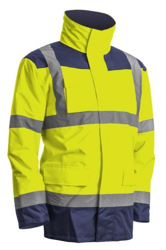 KANATA 4/1 HI-VIZ SÁRGA/KÉK PE KABÁT_L