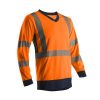 ÚJ! SUNO HI-VIZ NARANCS HOSSZÚ UJJÚ PÓLÓ_2XL