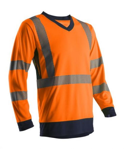 ÚJ! SUNO HI-VIZ NARANCS HOSSZÚ UJJÚ PÓLÓ_3XL