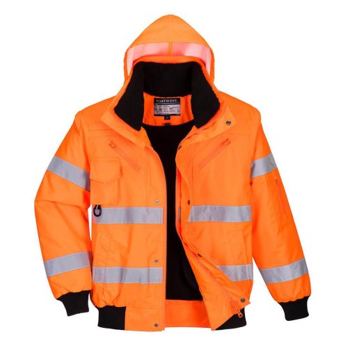 Hi-Vis 3 az 1-ben bomber dzseki