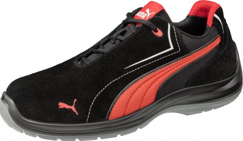 Puma Touring Black Suede Low S3 ESD SRC munkavédelmi cipő