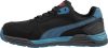 Puma Frontside BLK/Blue Low S1P ESD HRO SRC munkavédelmi cipõ