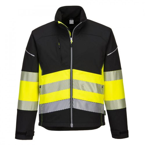 PW3 Hi-Vis Class 1 Softshell kabát (3L)