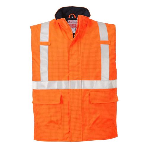 Bizflame Rain Hi-Vis antisztatikus FR lángálló mellény