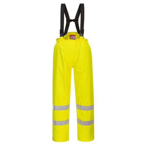 Bizflame Rain bélelt- Hi-Vis antisztatikus FR nadrág